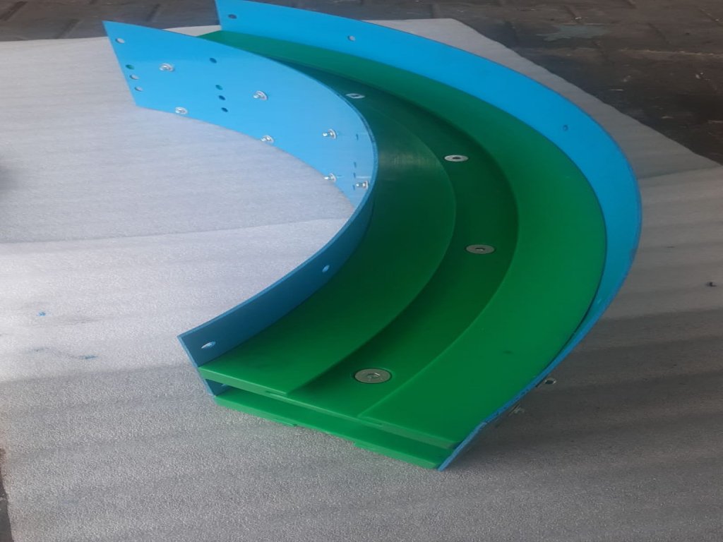 90 derece radüslü  bant